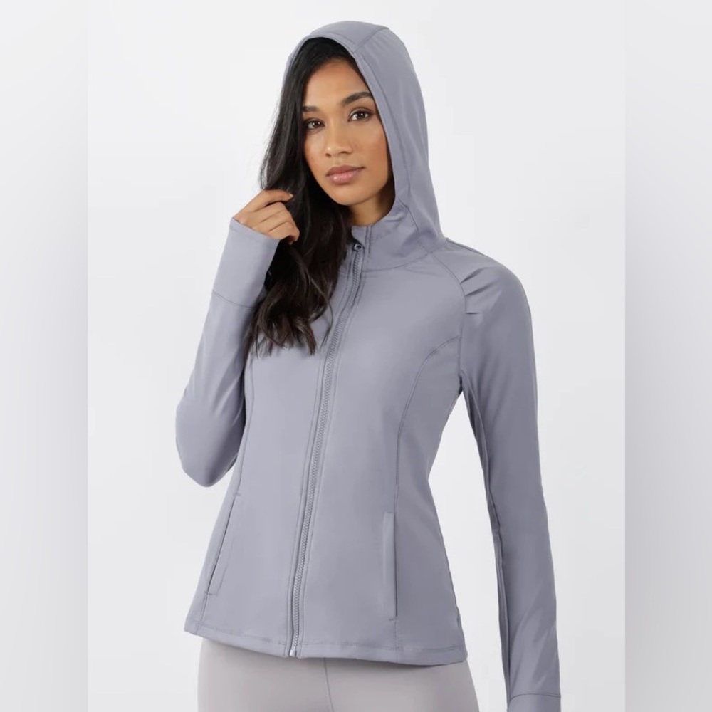 NWT M Yogalicius Lux Slim Fit Full Zip Jacket